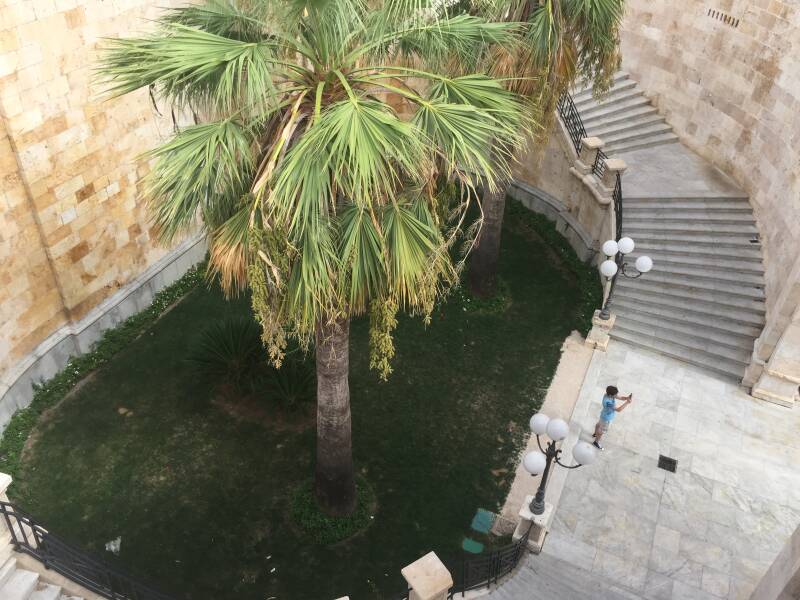 Wilma de Krom op Sardinie