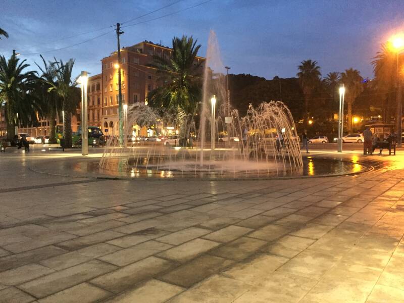Wilma de Krom op Sardinie