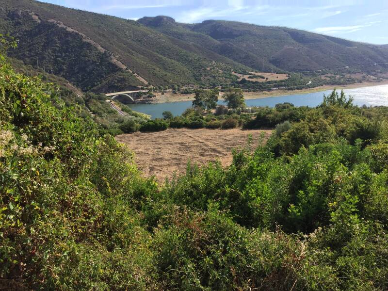Wilma de Krom op Sardinie