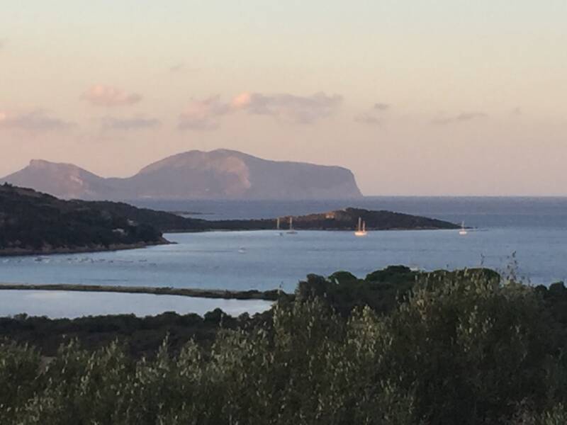 Wilma de Krom op Sardinie
