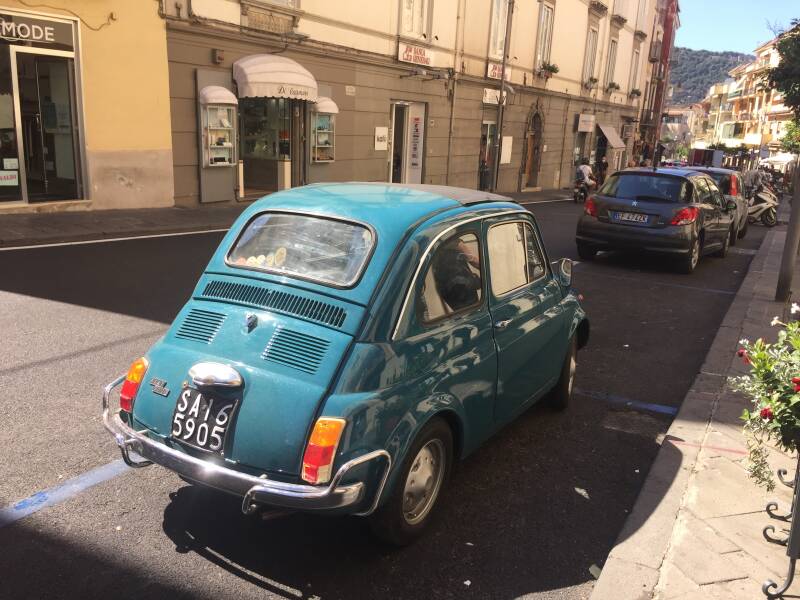 Wilma de Krom in Amalfi
