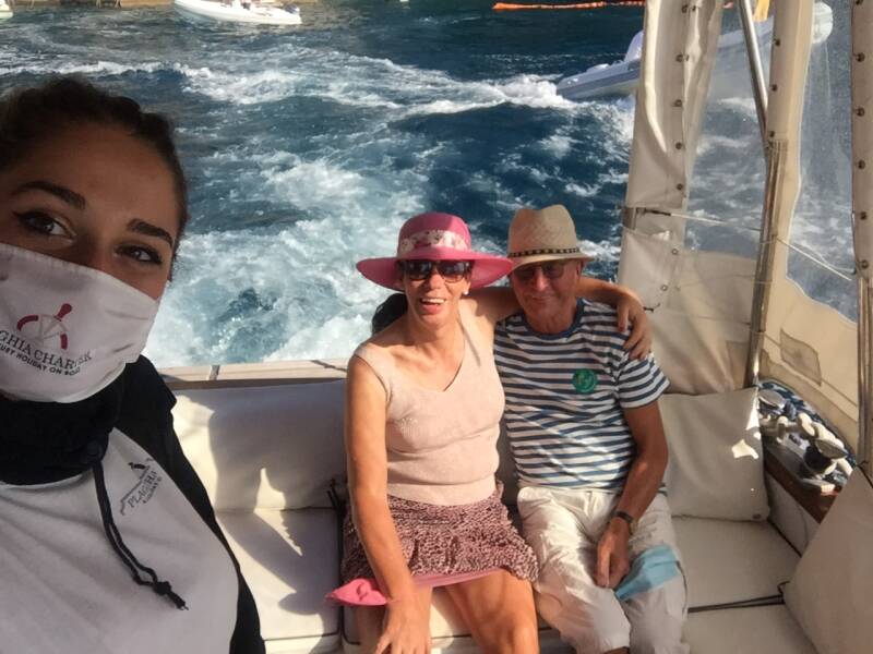 Wilma de Krom in Amalfi