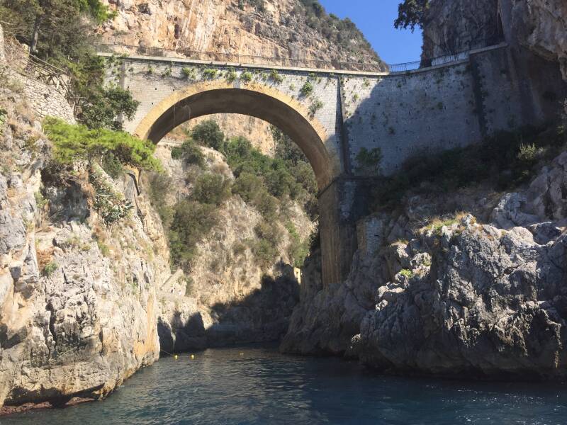 Wilma de Krom in Amalfi
