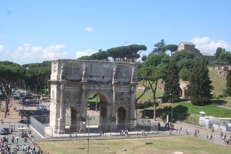 Wilma de Krom in Rome