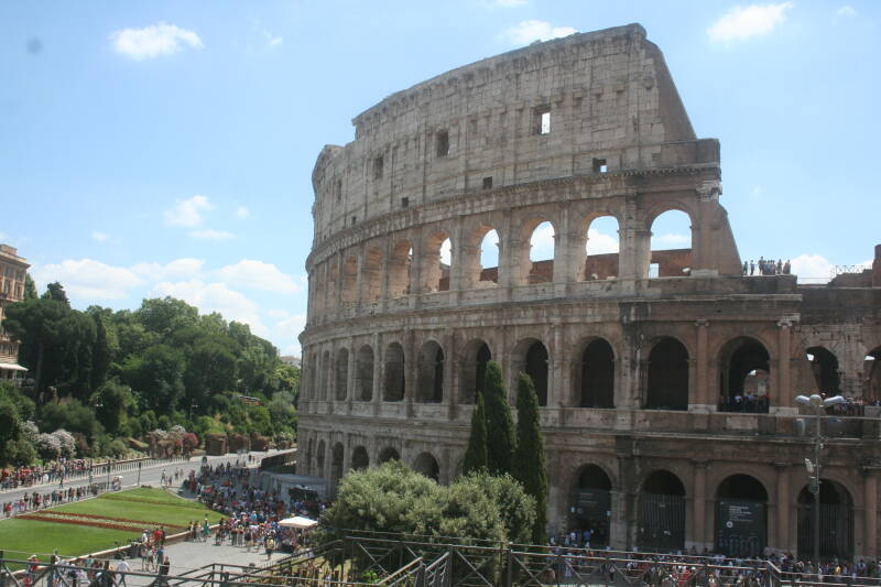 Wilma de Krom in Rome