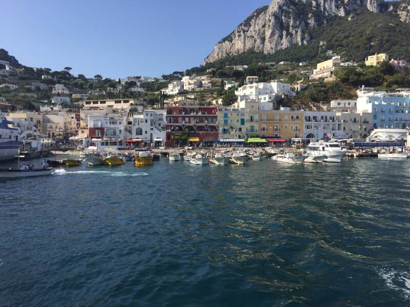 Wilma de Krom in Amalfi