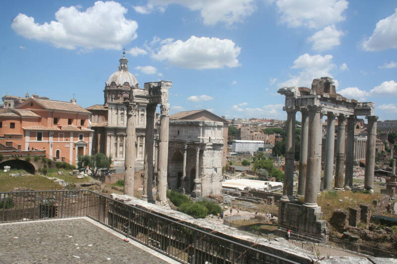 Wilma de Krom in Rome