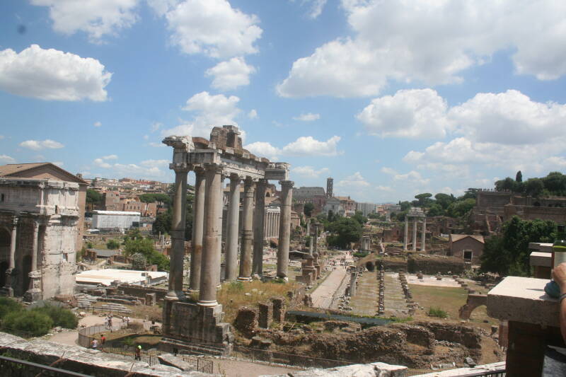 Wilma de Krom in Rome