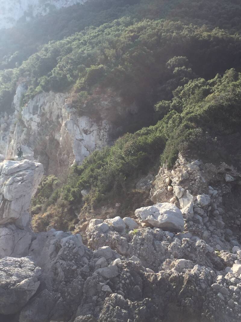 Wilma de Krom in Amalfi