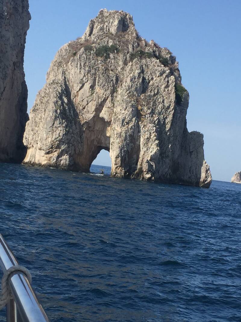 Wilma de Krom in Amalfi