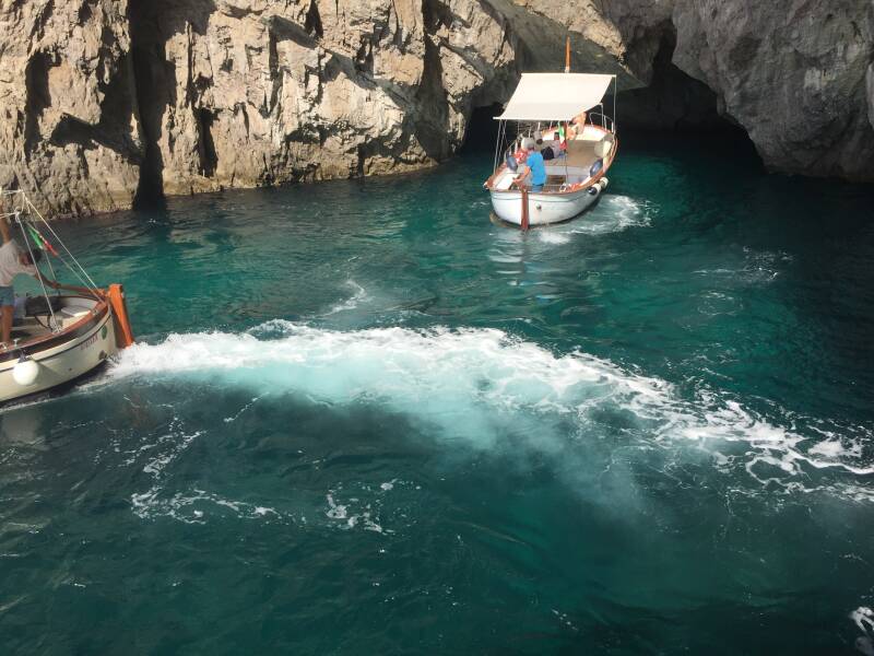Wilma de Krom in Amalfi