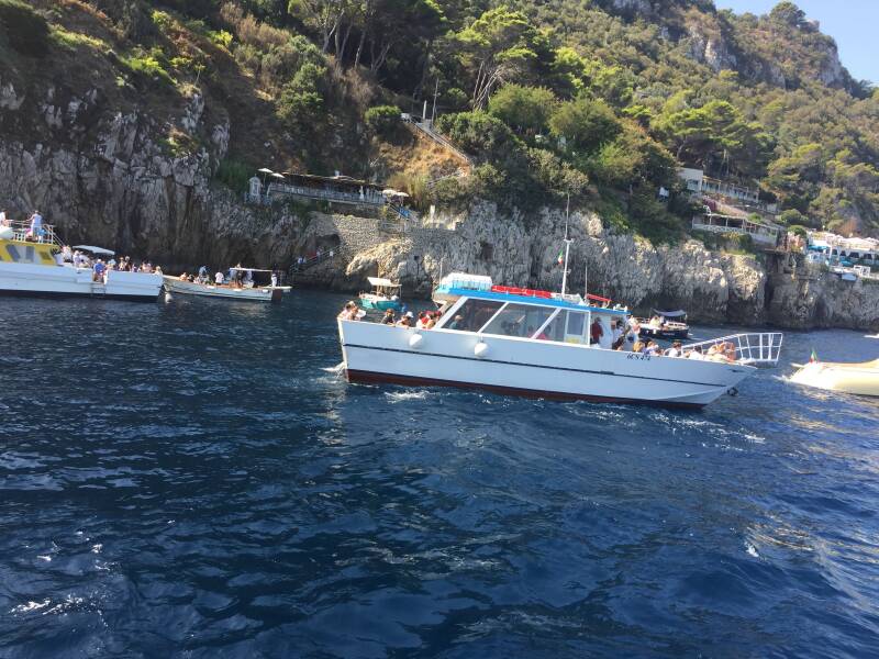 Wilma de Krom in Amalfi