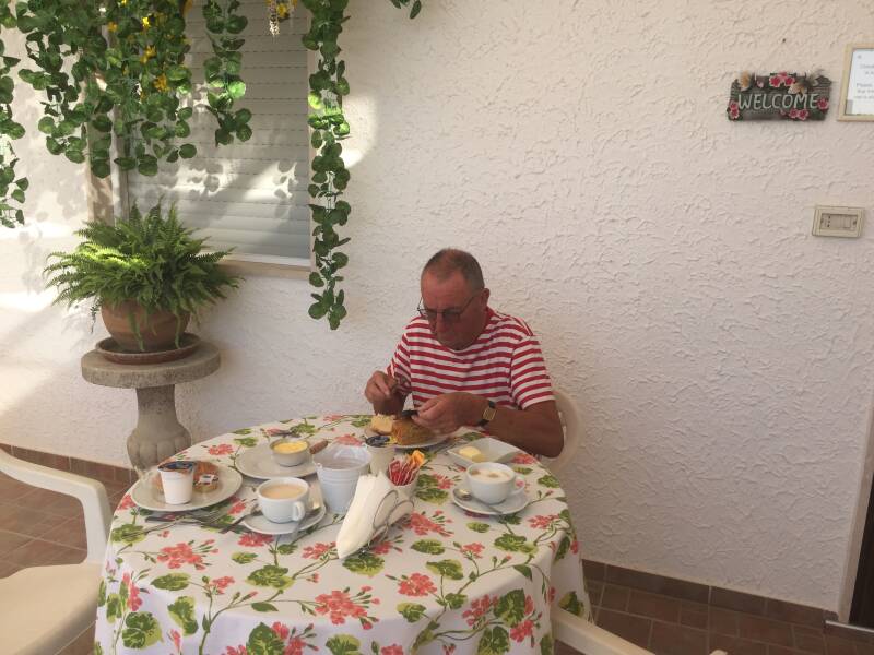 Wilma de Krom in Puglia