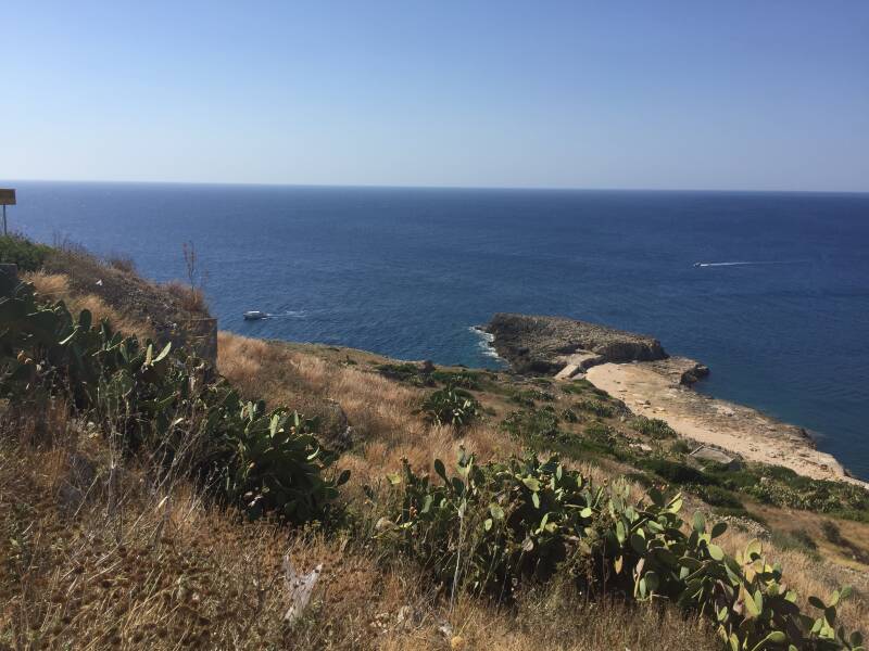 Wilma de Krom in Puglia