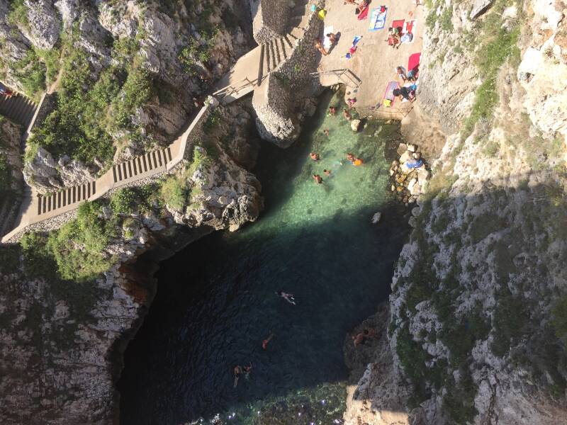 Wilma de Krom in Puglia
