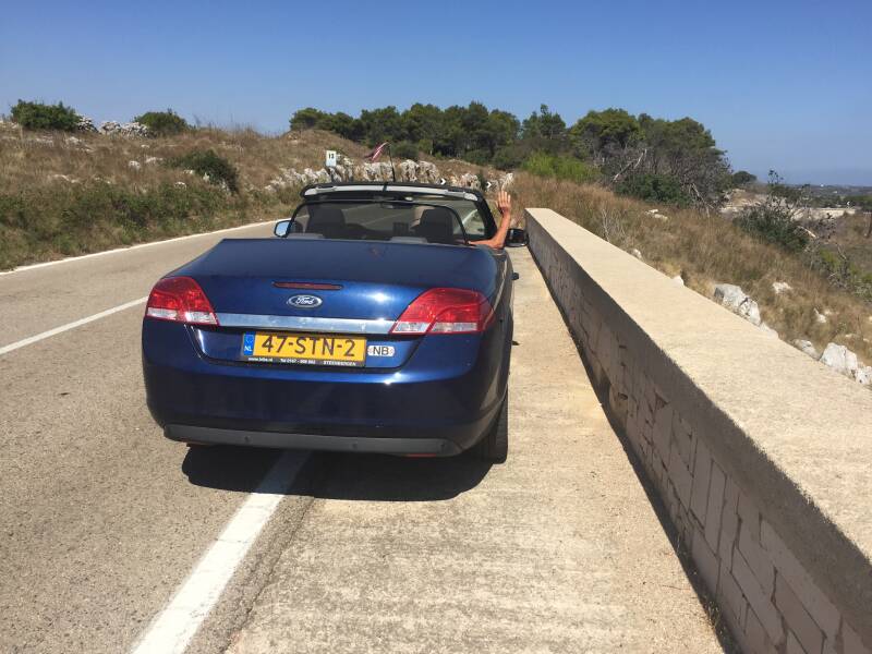 Wilma de Krom in Puglia