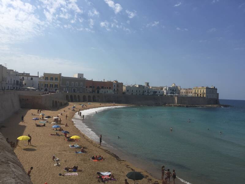 Wilma de Krom in Puglia