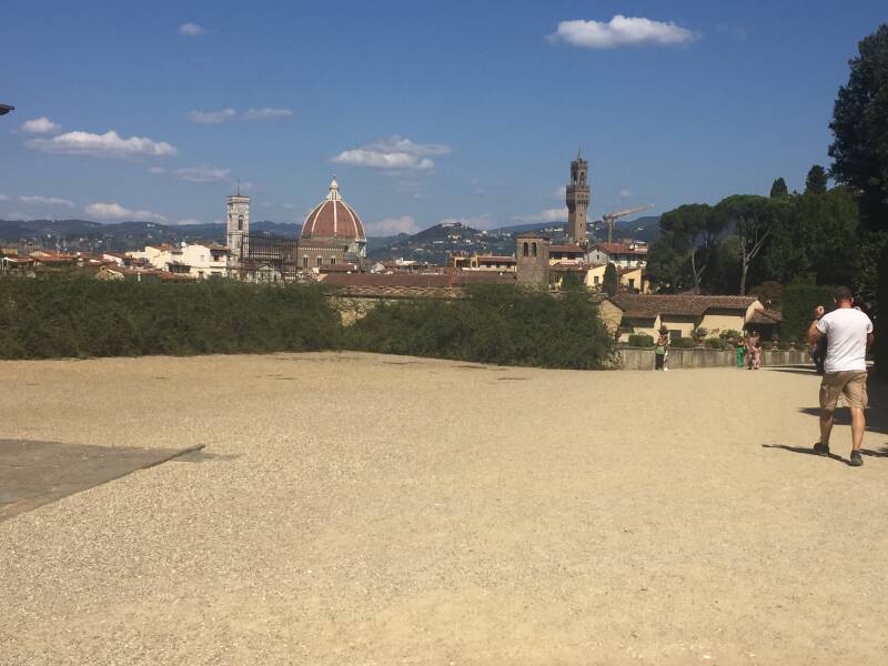 Wilma de Krom in Italie