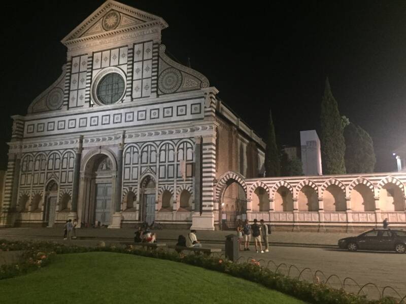 Wilma de Krom in Italie