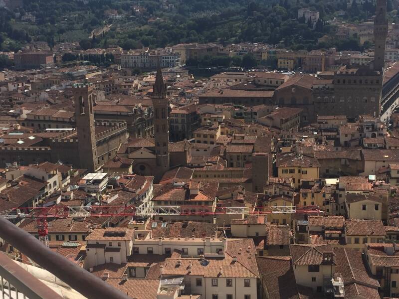 Wilma de Krom in Italie