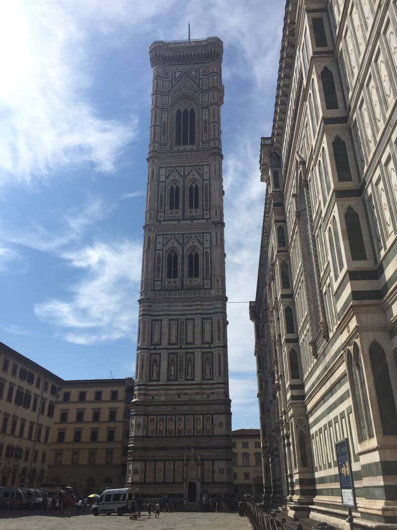Wilma de Krom in Italie