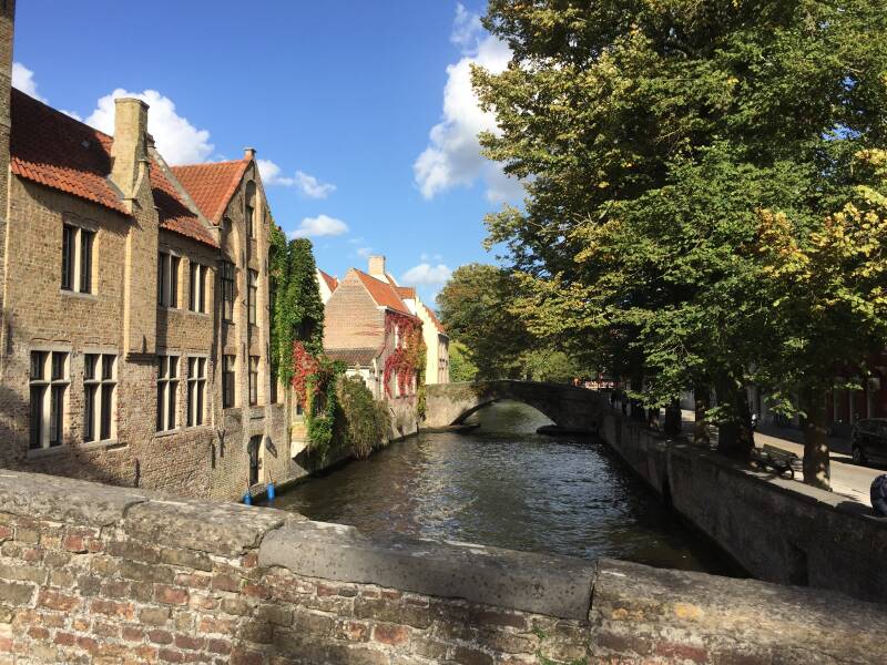 Wilma de Krom in Brugge
