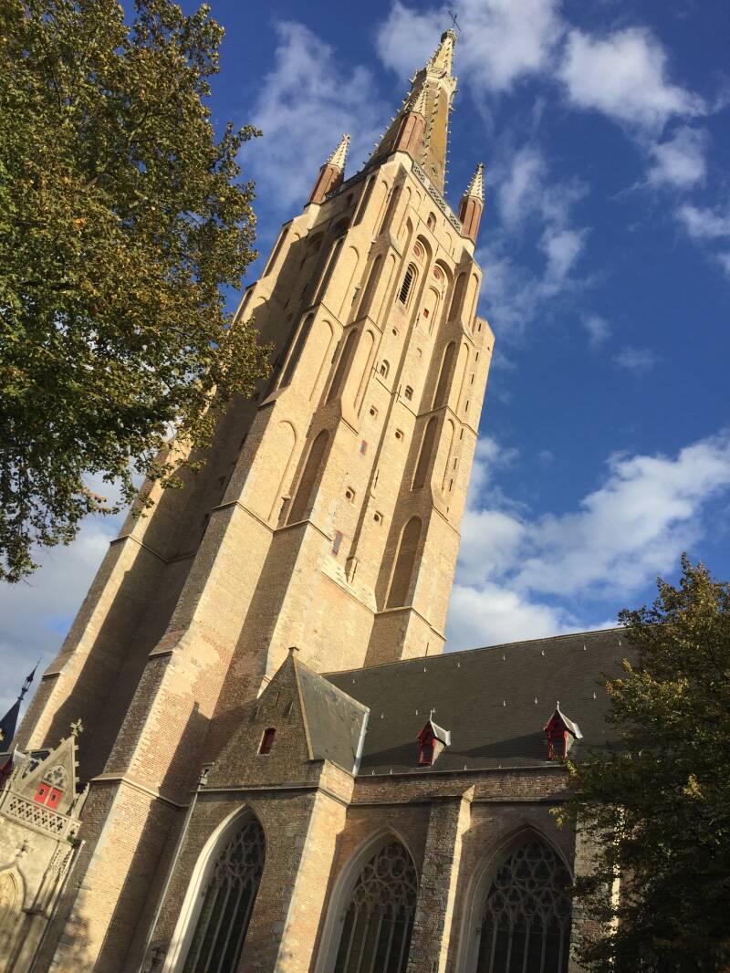 Wilma de Krom in Brugge