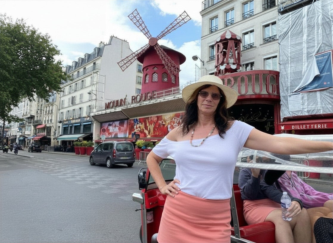 Wilma de Krom in Parijs