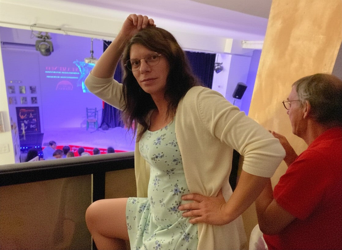 Wilma de Krom in Spanje