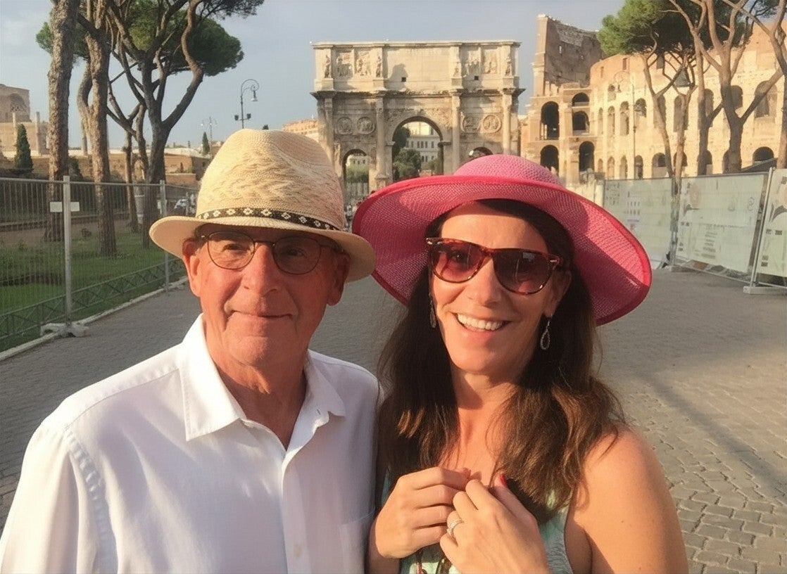 Wilma de Krom in Rome
