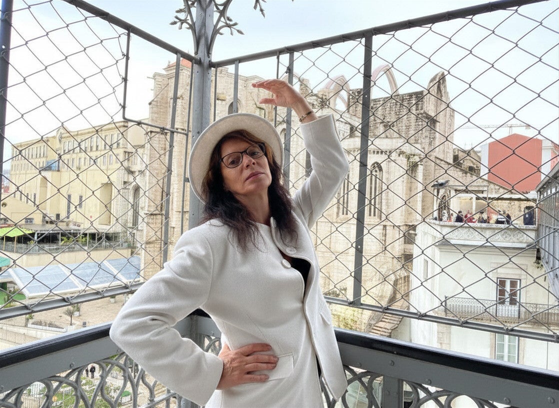 Wilma de Krom in Lissabon