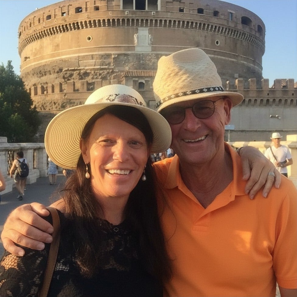 Wilma de Krom in Italie
