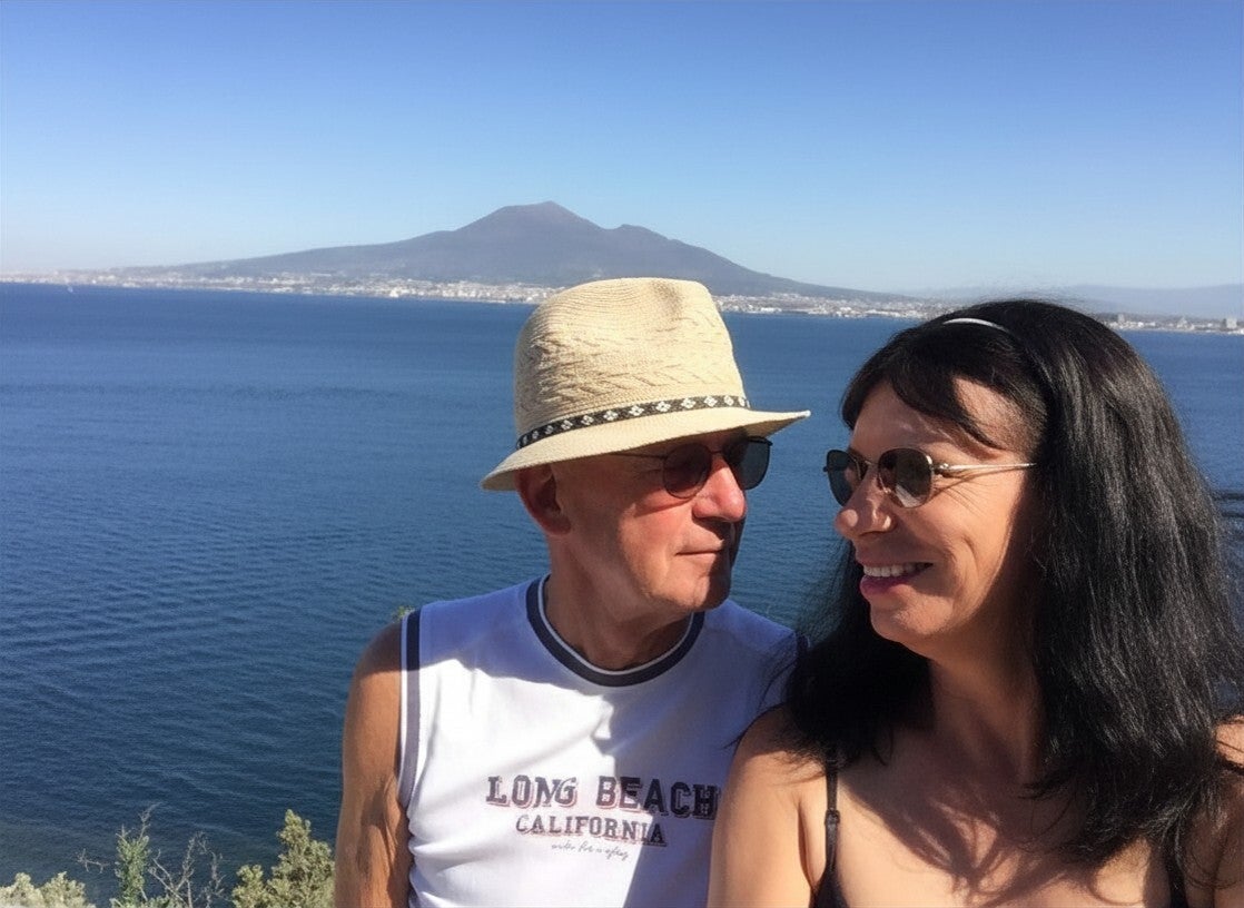 Wilma de Krom in Amalfi