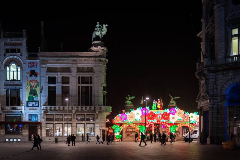 Wilma de krom in Antwerpen