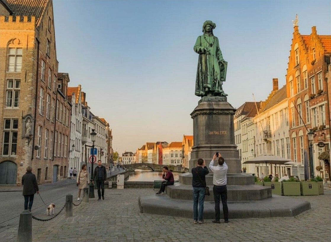 Wilma de Krom in Brugge