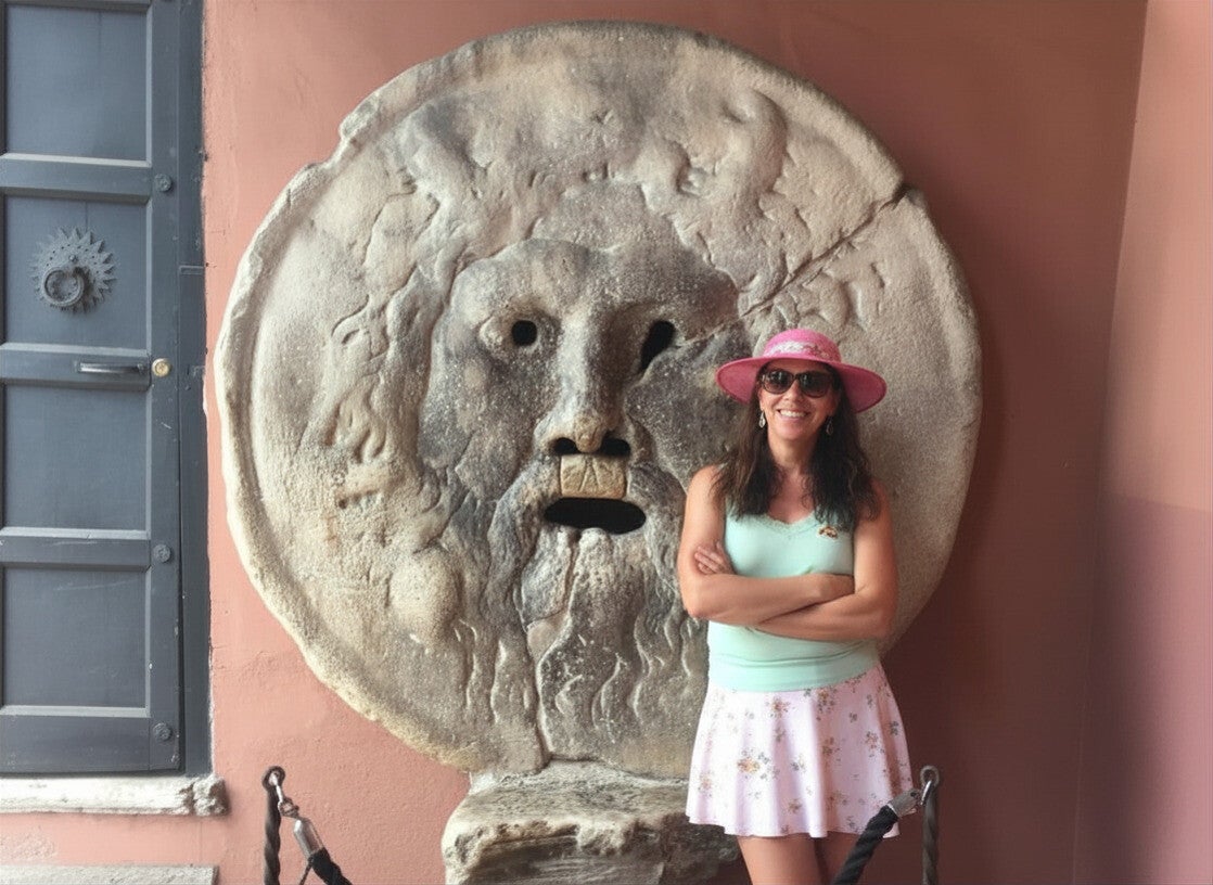 Wilma de Krom in Italie