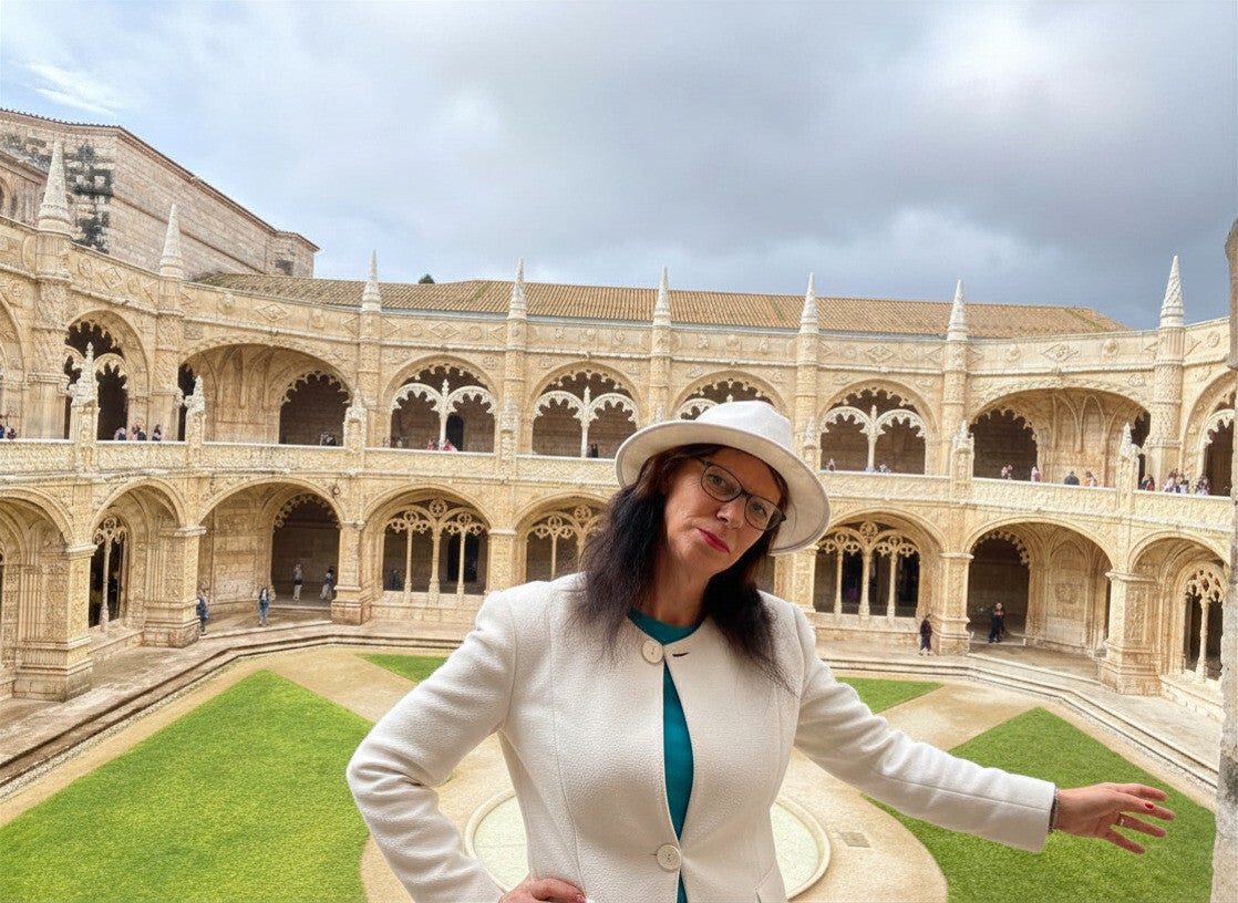 Wilma de Krom in Lissabon