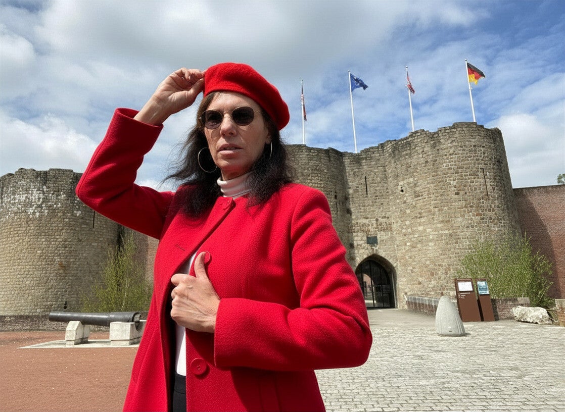 Wilma de Krom aan de Somme