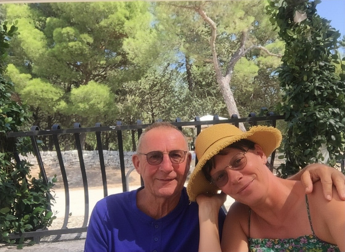 Wilma de Krom in Puglia
