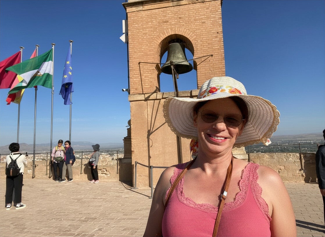 Wilma de Krom in Spanje