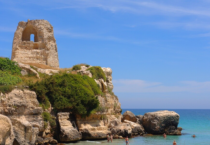 Wilma de Krom in Puglia