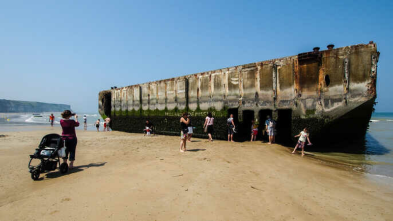 Wilma de Krom in Normandie