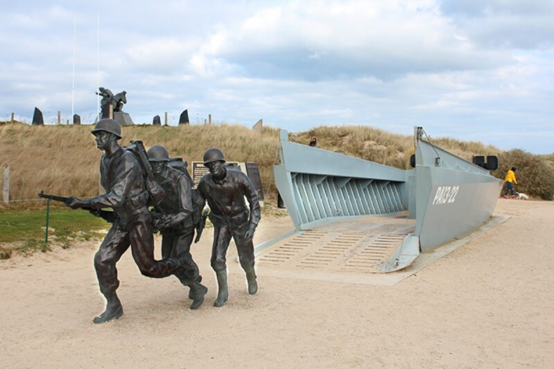 Wilma de Krom in Normandie