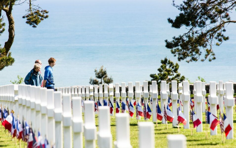 Wilma de Krom in Normandie