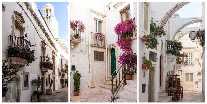 Wilma de Krom in Puglia