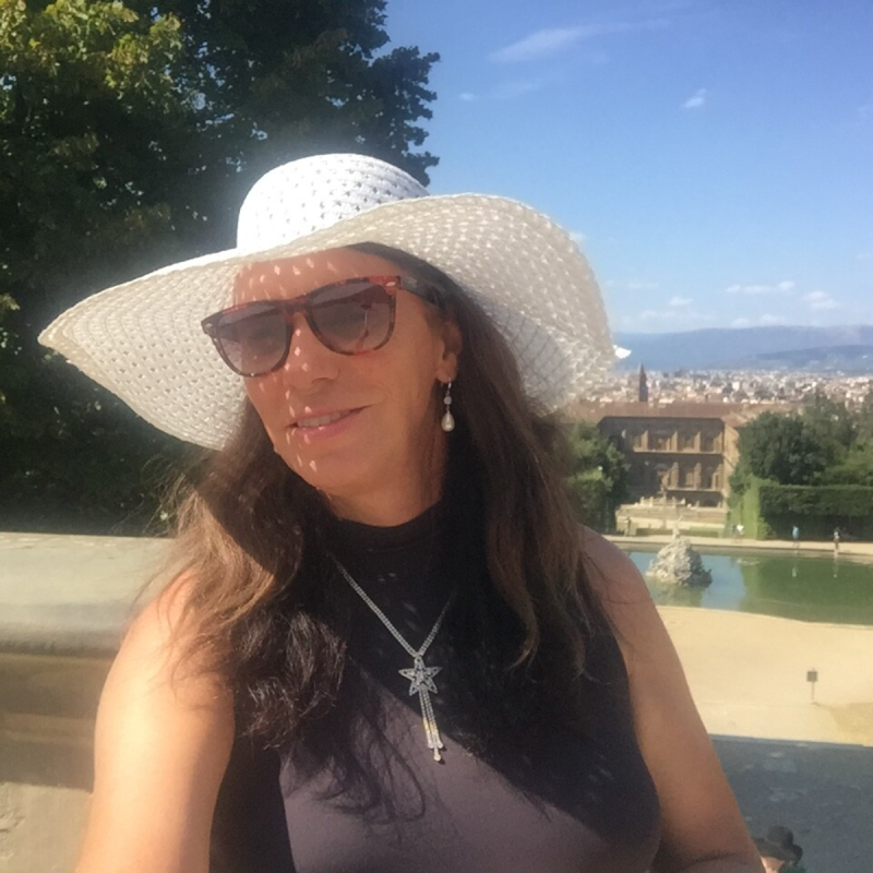 Wilma de Krom in Italie