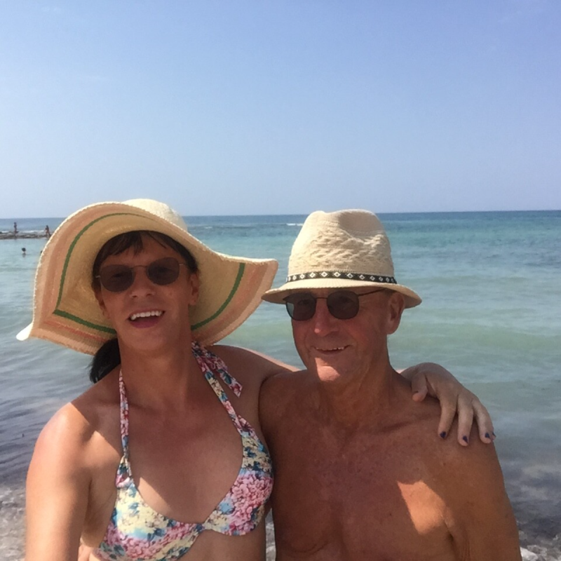 Wilma de Krom in Puglia