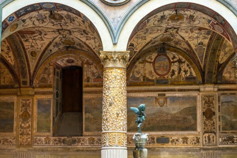 Wilma de Krom in Italie