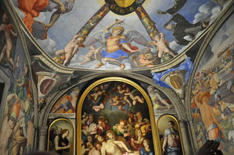 Wilma de Krom in Italie