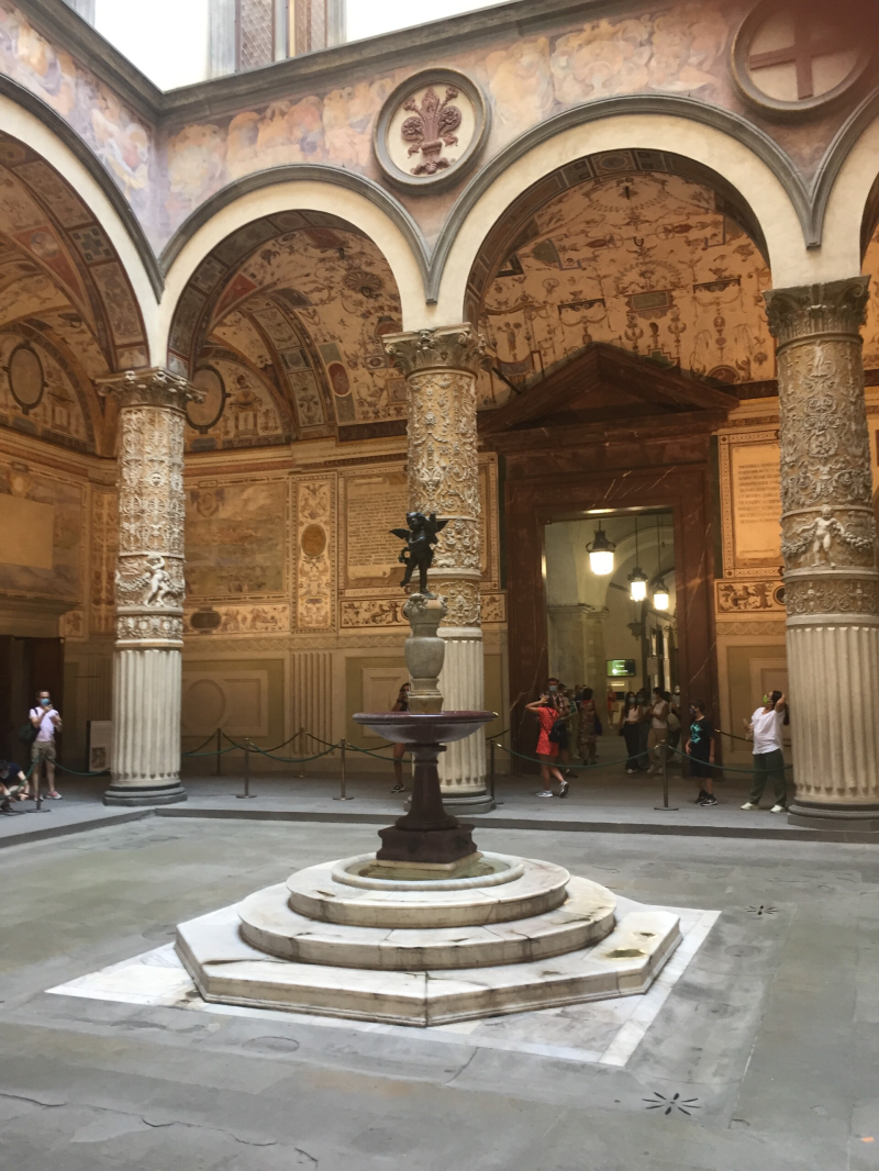 Wilma de Krom in Italie